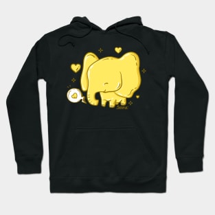 Little Mellow Yellophant - A Sweet Jello Elephant Hoodie